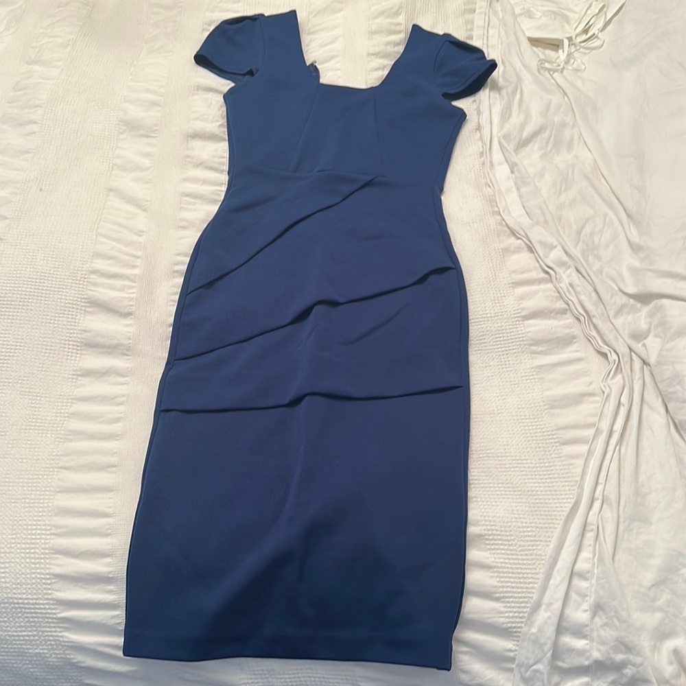 ASOS Royal Blue Work Dress size 2